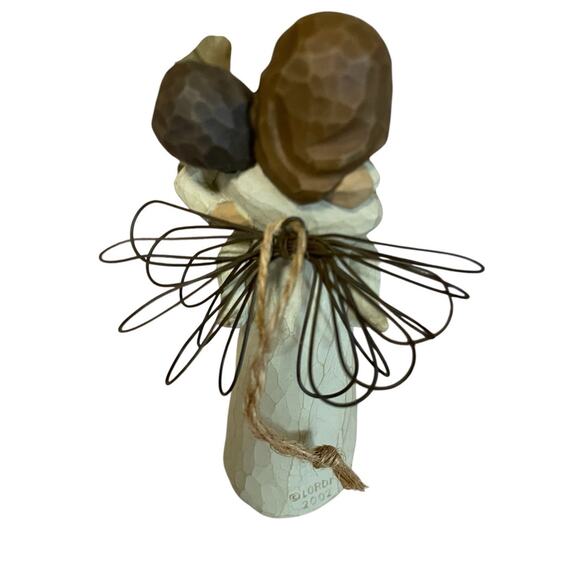 Willow Tree "ANGEL'S EMBRACE" Ornament 2002 by Susan Lordi Demdaco #26084- Vtg - Picture 8 of 13
